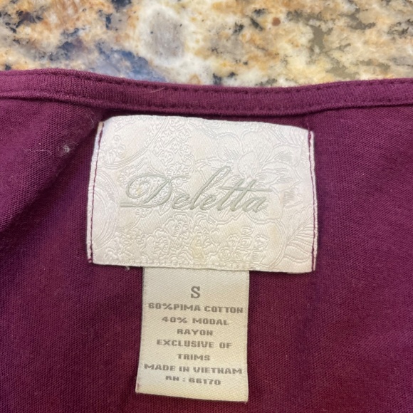 Deletta Capped Sleeve Shirt from Anthropologie - Picture 3 of 3